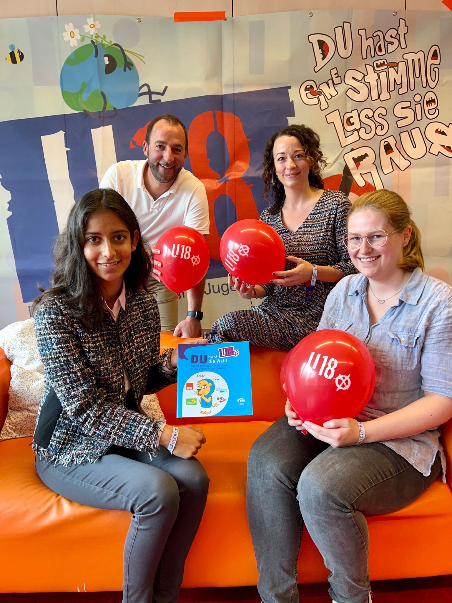 Foto Austausch Kreisjugendring U18 Wahl