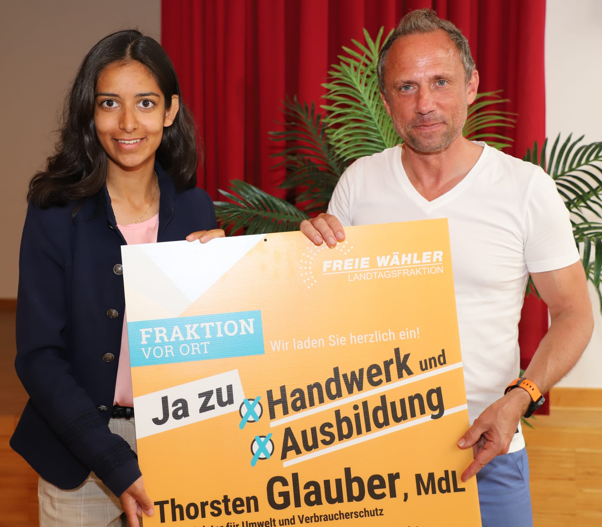 Foto Fraktion vor Ort Glauber Neunkirchen am Brand