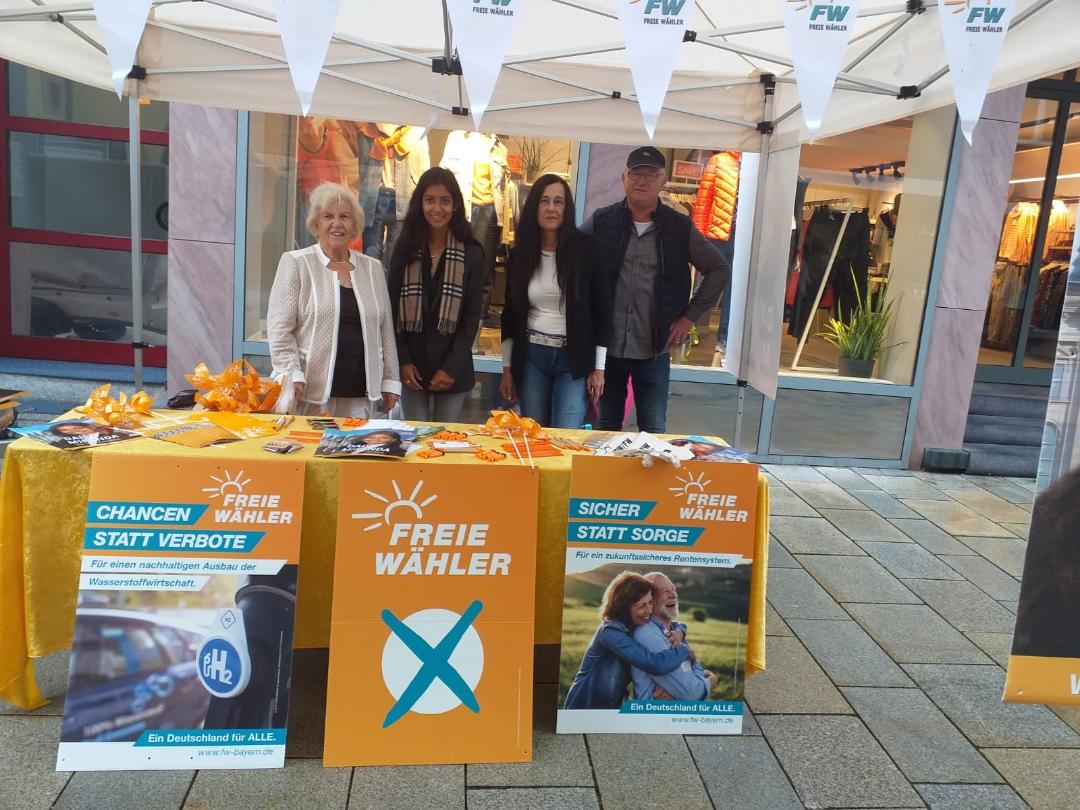Foto Wahlstand Neumarkt 11.09.2021